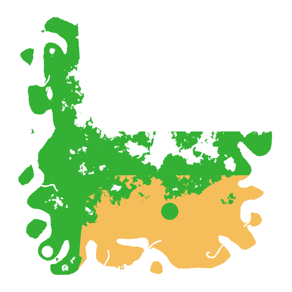 Biome Rust Map: Procedural Map, Size: 4500, Seed: 77202342