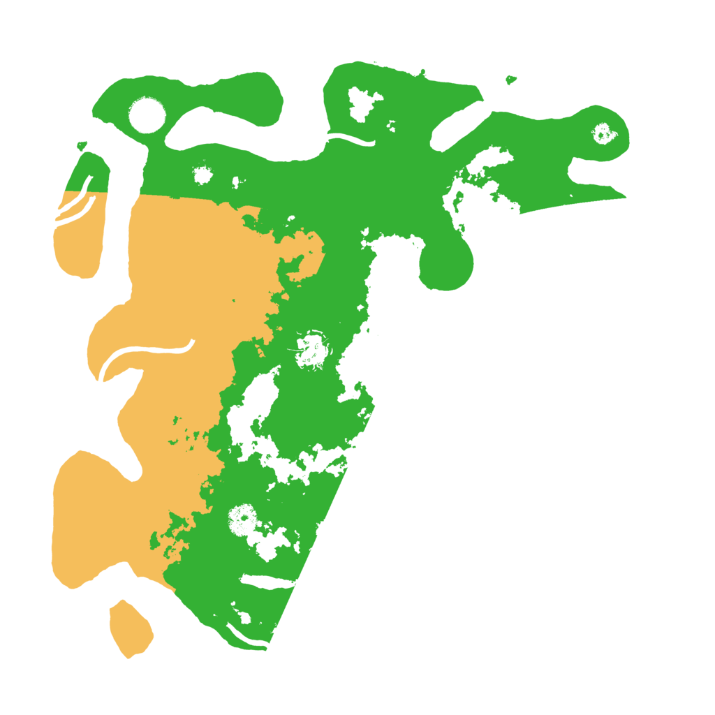 Biome Rust Map: Procedural Map, Size: 3500, Seed: 87836160