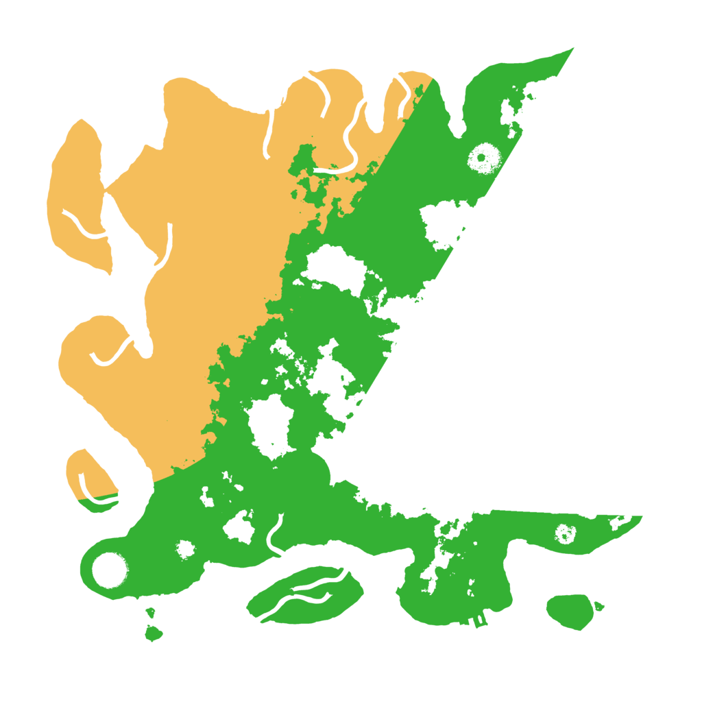 Biome Rust Map: Procedural Map, Size: 3500, Seed: 55805889