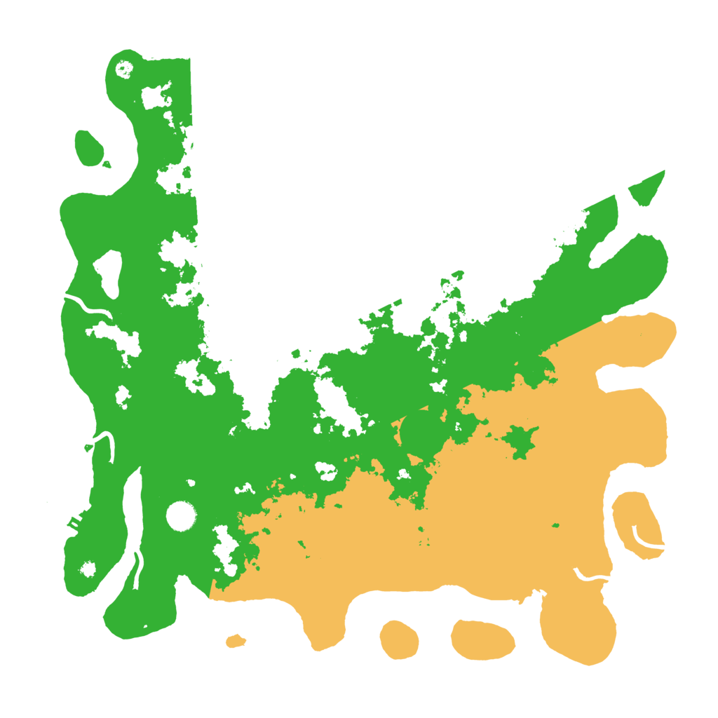 Biome Rust Map: Procedural Map, Size: 4250, Seed: 93057