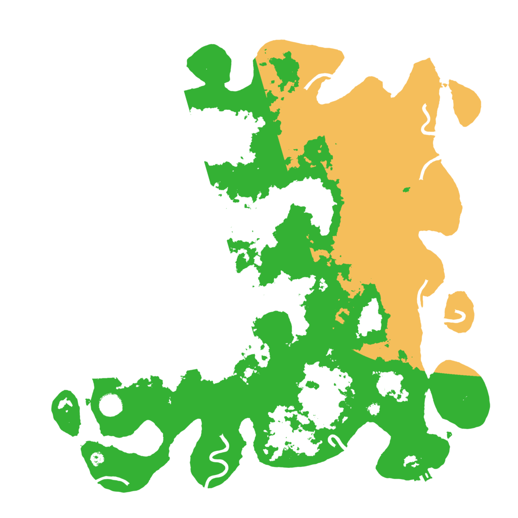 Biome Rust Map: Procedural Map, Size: 4000, Seed: 36134