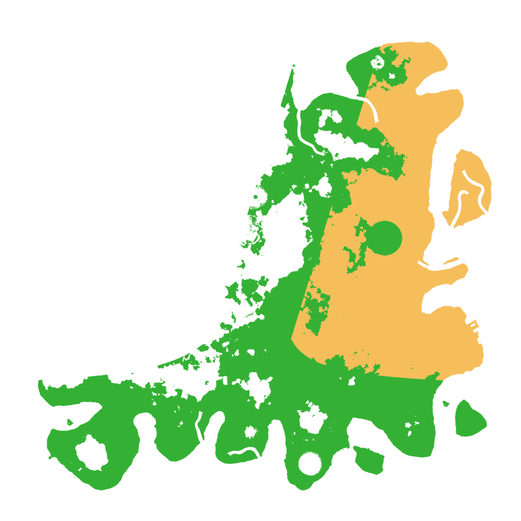 Biome Rust Map: Procedural Map, Size: 4000, Seed: 1950941495