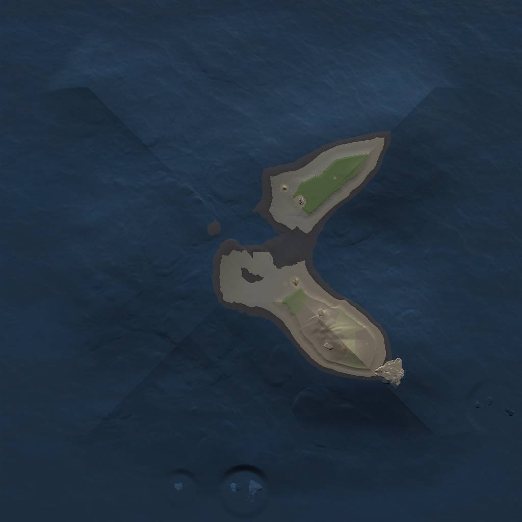 Rust Map: Procedural Map, Size: 1000, Seed: 8888888, 3 Monuments