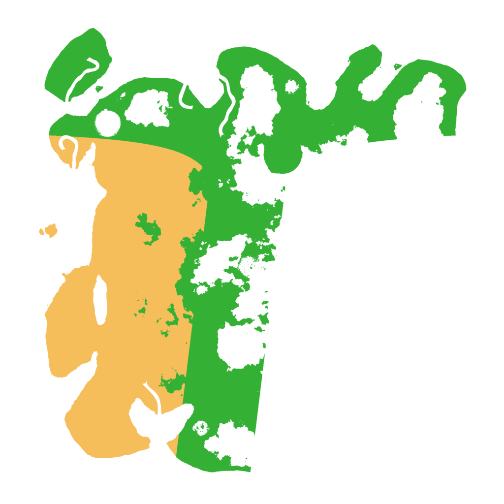 Biome Rust Map: Procedural Map, Size: 3500, Seed: 752608271