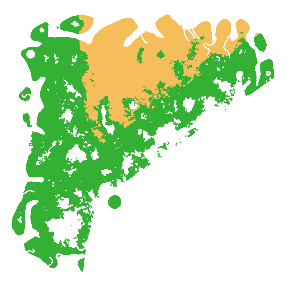 Biome Rust Map: Procedural Map, Size: 6000, Seed: 1356643644