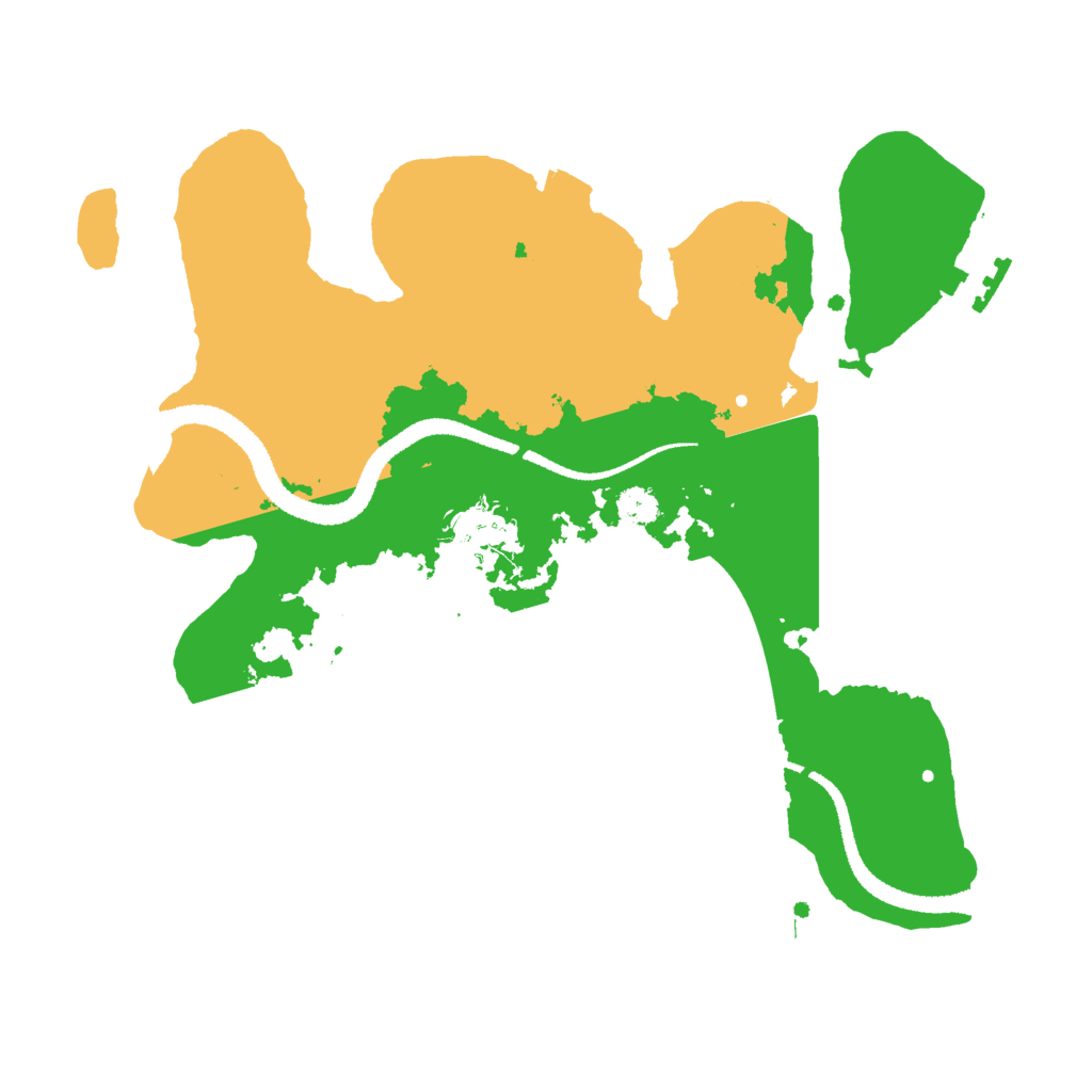 Biome Rust Map: Procedural Map, Size: 2700, Seed: 66333366