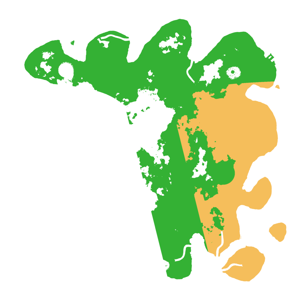 Biome Rust Map: Procedural Map, Size: 3500, Seed: 1732959465