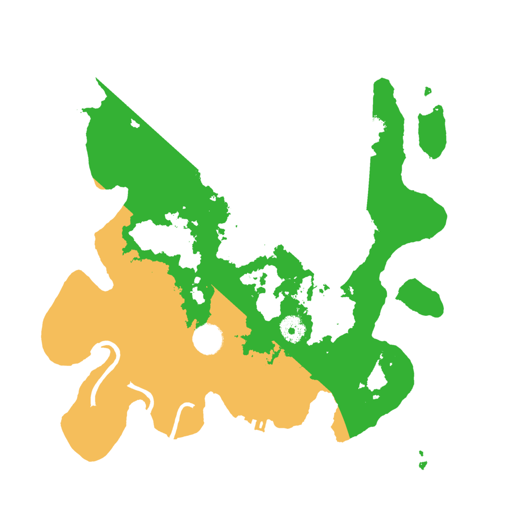 Biome Rust Map: Procedural Map, Size: 3000, Seed: 28717