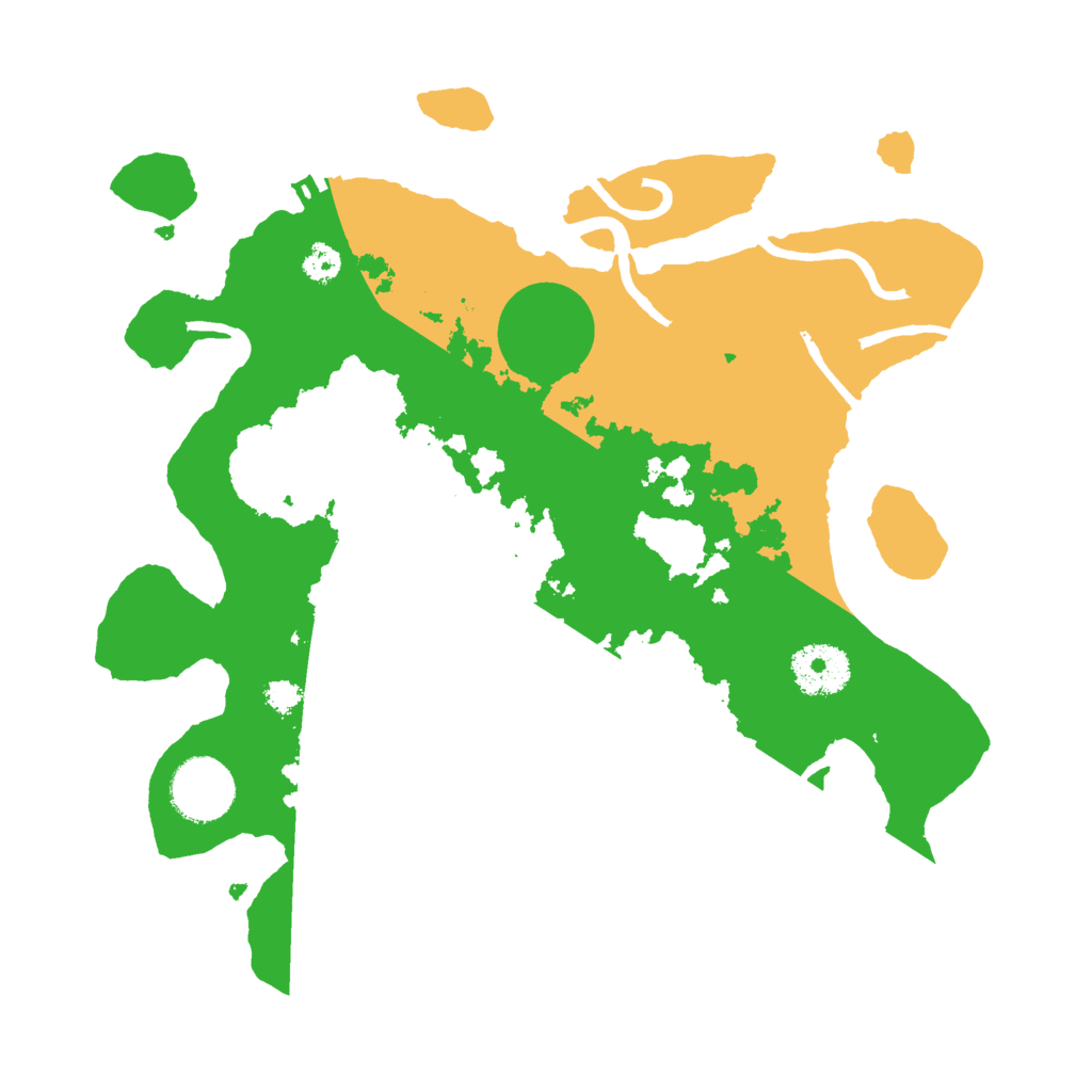 Biome Rust Map: Procedural Map, Size: 3000, Seed: 32378