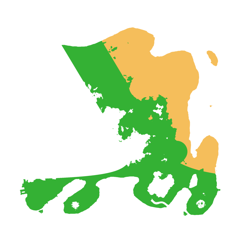 Biome Rust Map: Procedural Map, Size: 3000, Seed: 17450