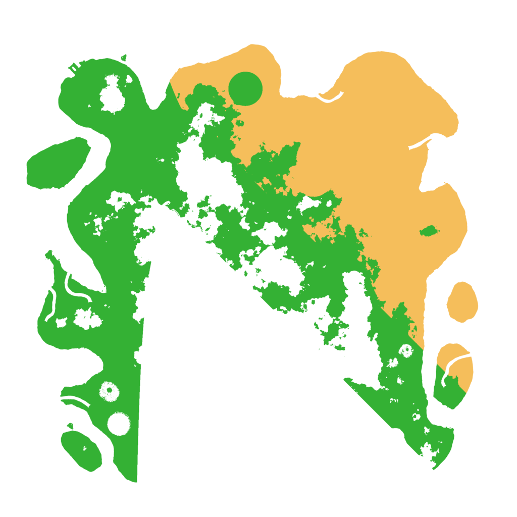 Biome Rust Map: Procedural Map, Size: 4000, Seed: 1304054758