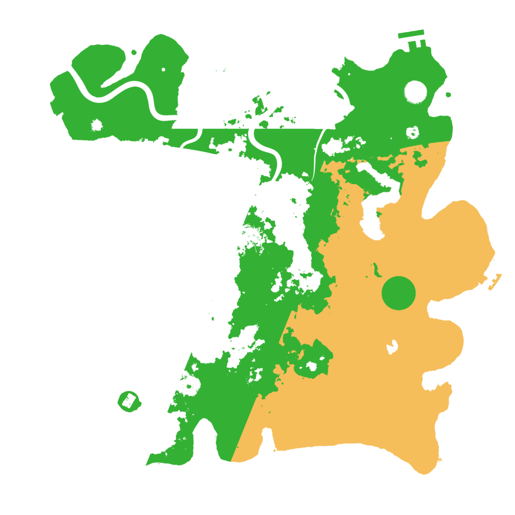 Biome Rust Map: Procedural Map, Size: 4000, Seed: 35964718