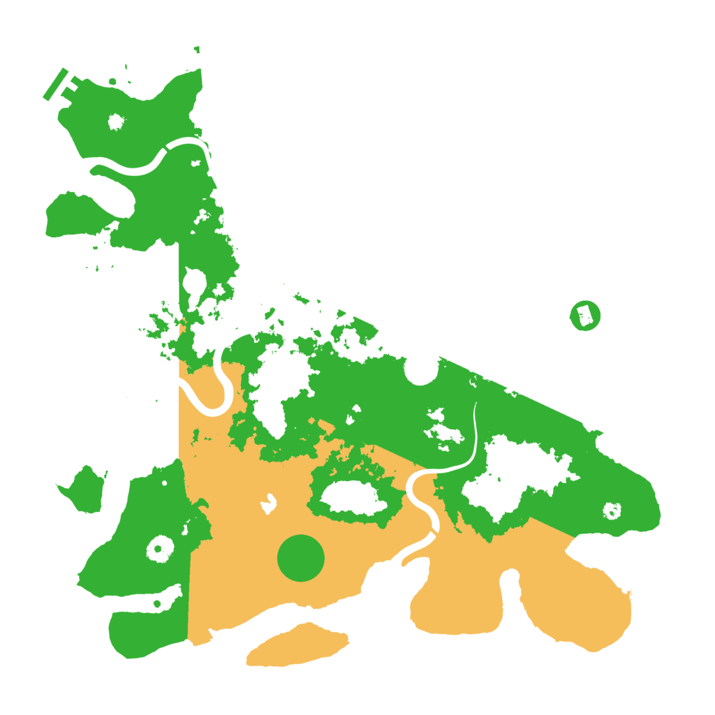 Biome Rust Map: Procedural Map, Size: 4000, Seed: 1367582890