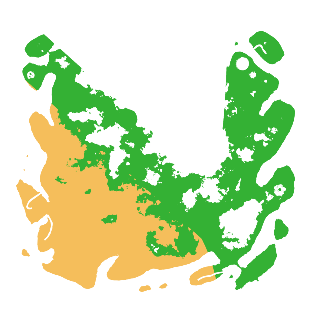Biome Rust Map: Procedural Map, Size: 4250, Seed: 1545061090