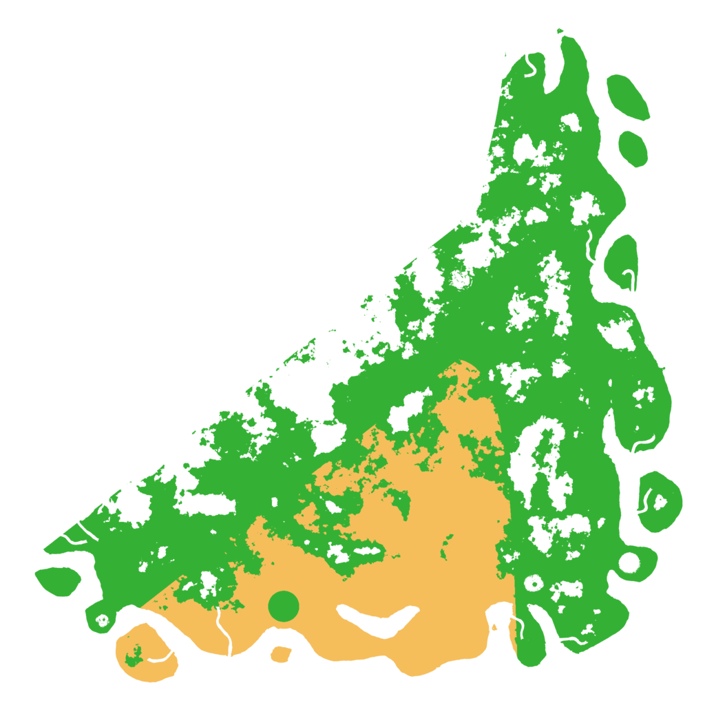 Biome Rust Map: Procedural Map, Size: 6000, Seed: 642642