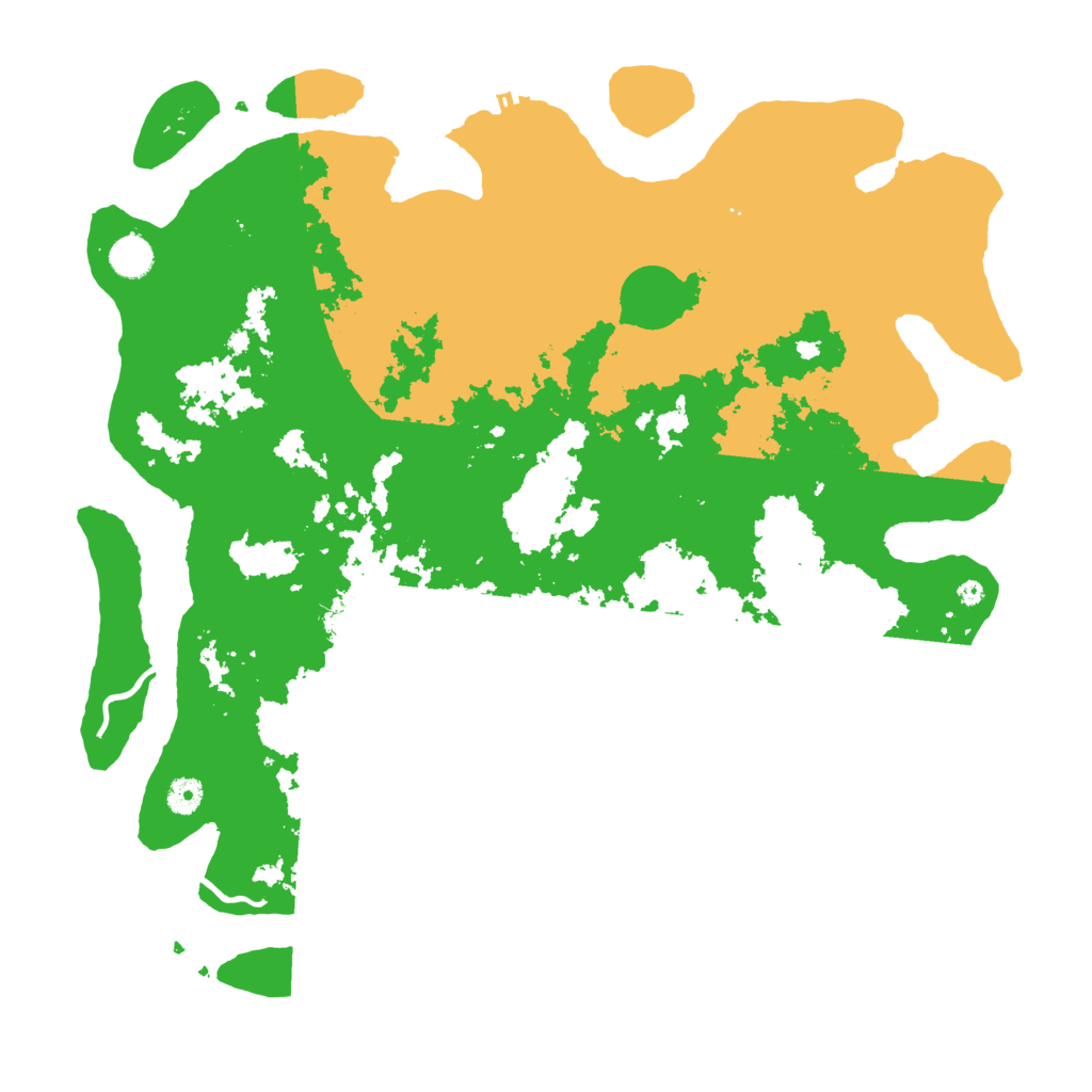 Biome Rust Map: Procedural Map, Size: 4500, Seed: 1367446025