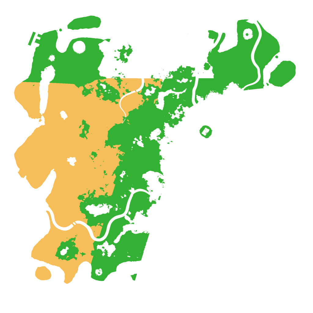 Biome Rust Map: Procedural Map, Size: 4500, Seed: 7878214