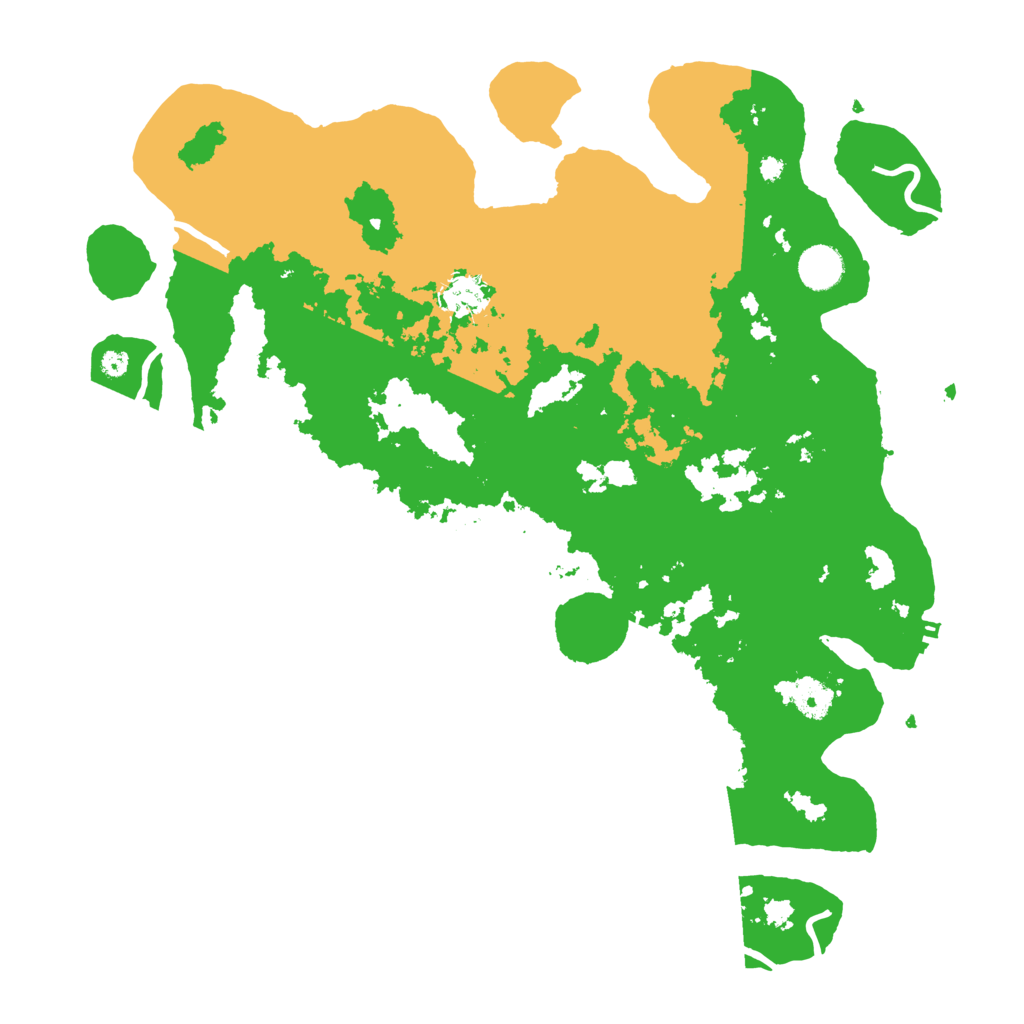 Biome Rust Map: Procedural Map, Size: 4000, Seed: 1895874292