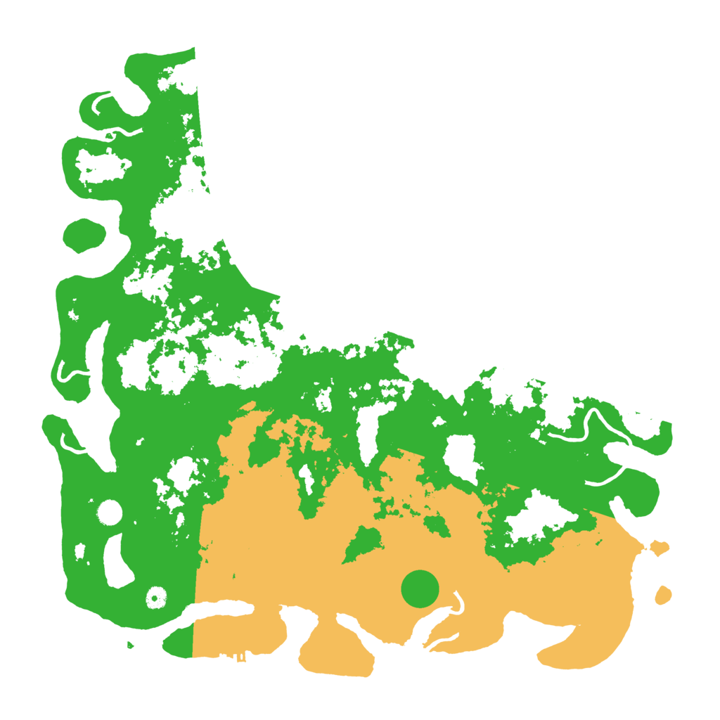 Biome Rust Map: Procedural Map, Size: 5000, Seed: 168498798