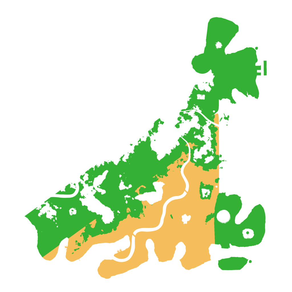 Biome Rust Map: Procedural Map, Size: 4000, Seed: 177789