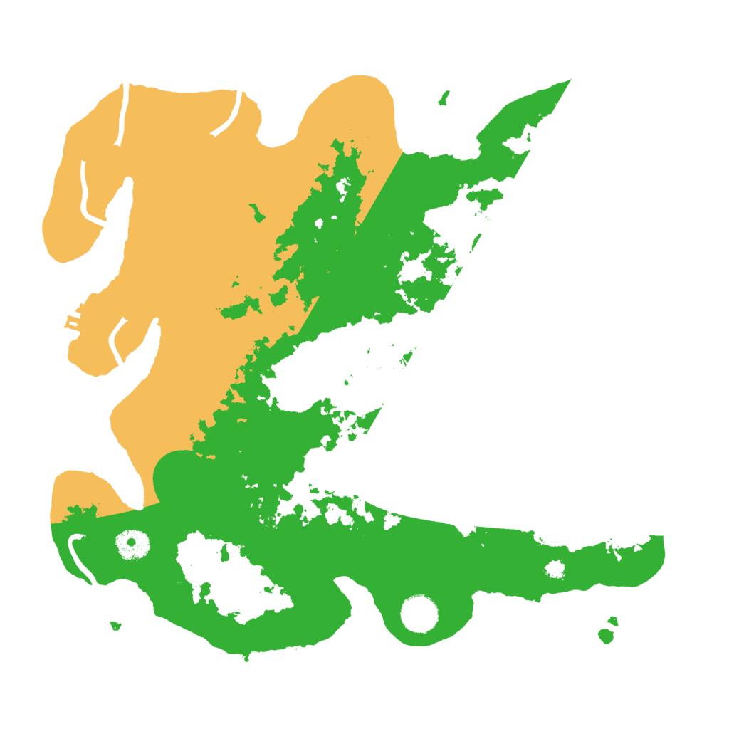 Biome Rust Map: Procedural Map, Size: 3450, Seed: 50500