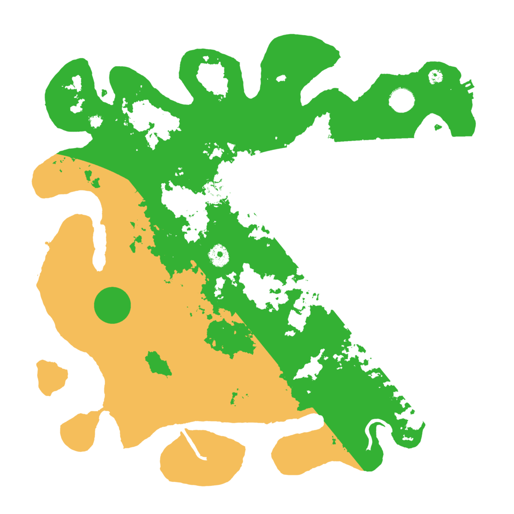 Biome Rust Map: Procedural Map, Size: 3700, Seed: 792899700