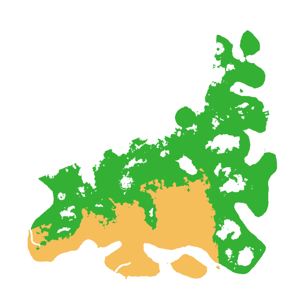 Biome Rust Map: Procedural Map, Size: 4000, Seed: 10672