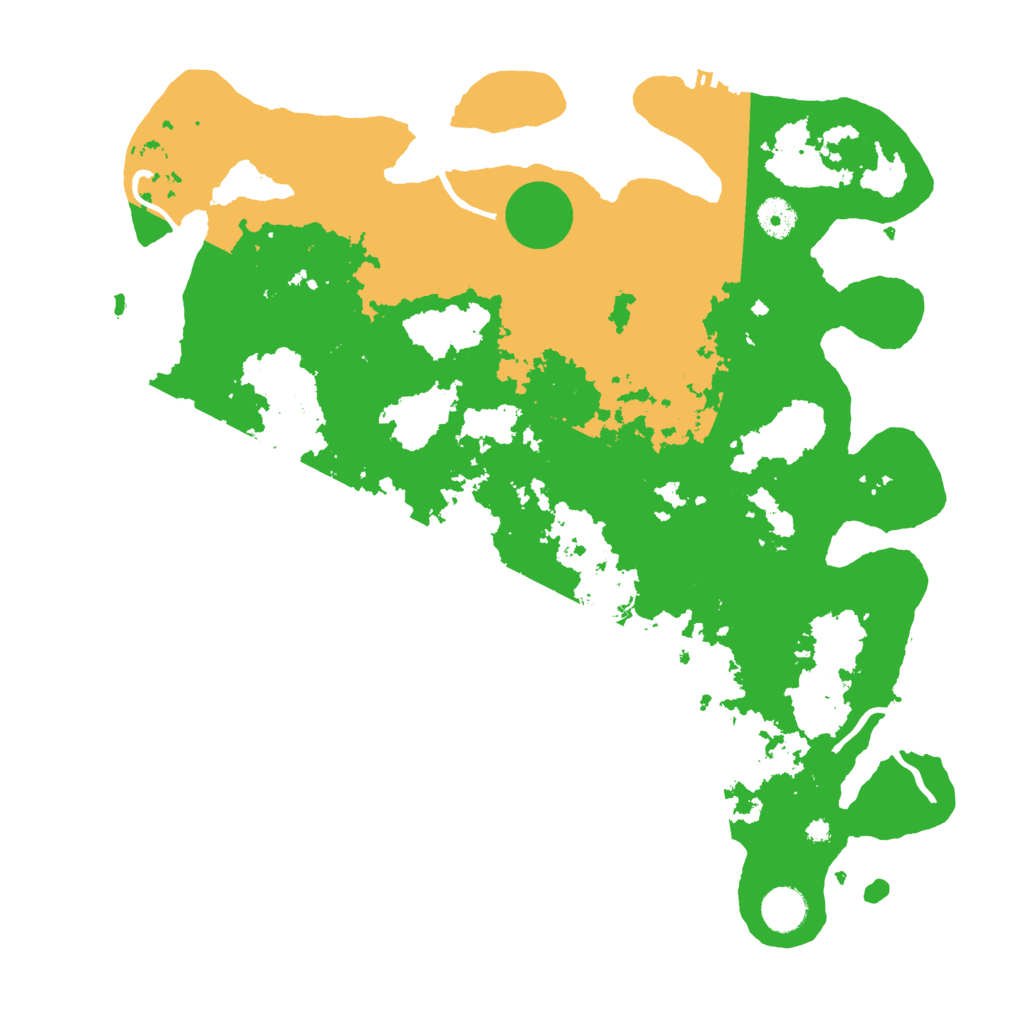 Biome Rust Map: Procedural Map, Size: 4000, Seed: 102478116