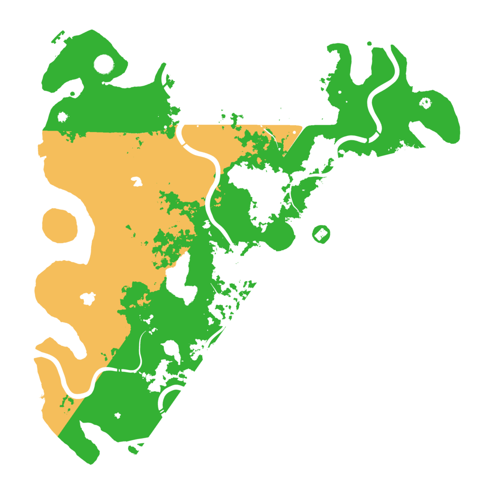 Biome Rust Map: Procedural Map, Size: 4500, Seed: 771176374