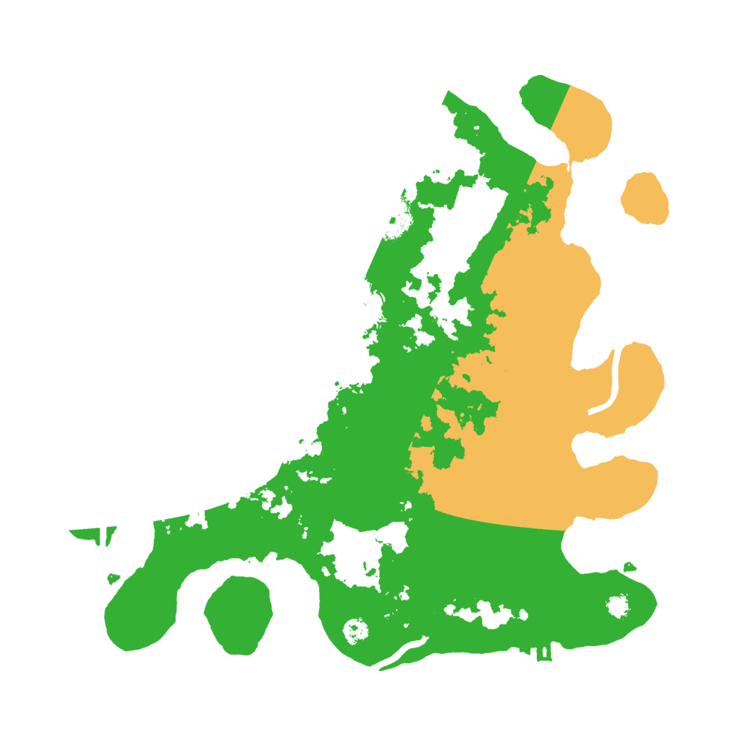 Biome Rust Map: Procedural Map, Size: 3000, Seed: 1525597684