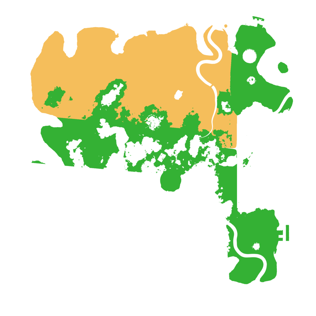 Biome Rust Map: Procedural Map, Size: 4000, Seed: 2055713702