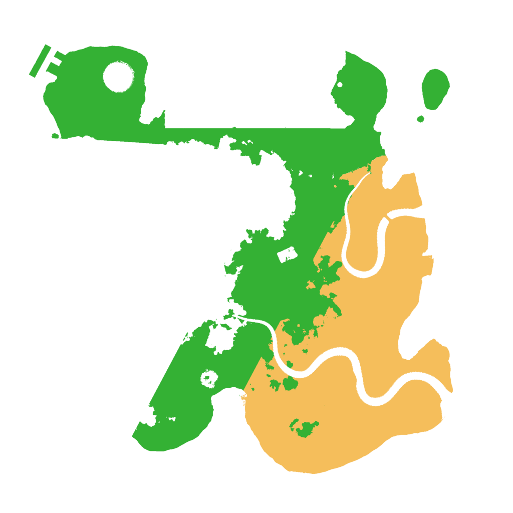 Biome Rust Map: Procedural Map, Size: 3000, Seed: 2112254639