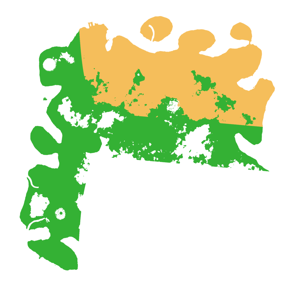 Biome Rust Map: Procedural Map, Size: 4050, Seed: 2095139228