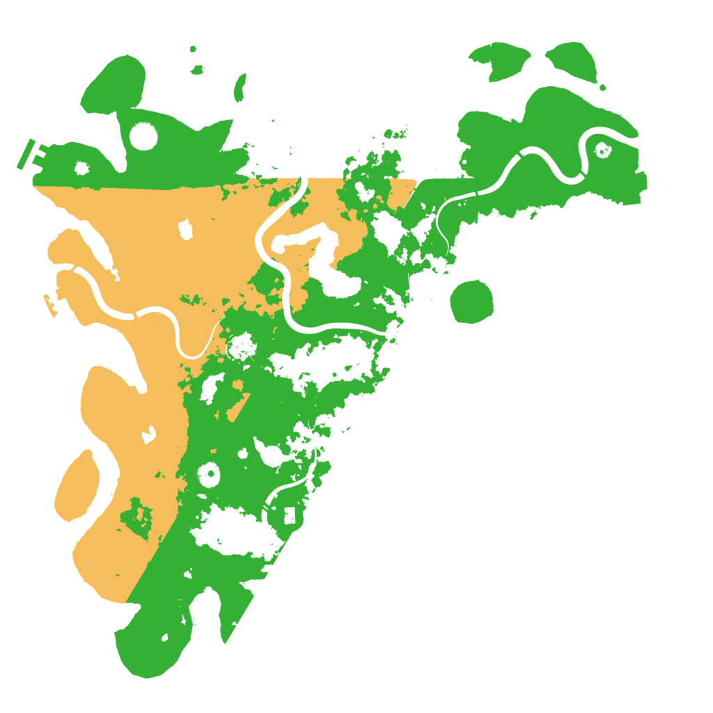 Biome Rust Map: Procedural Map, Size: 4500, Seed: 14213412