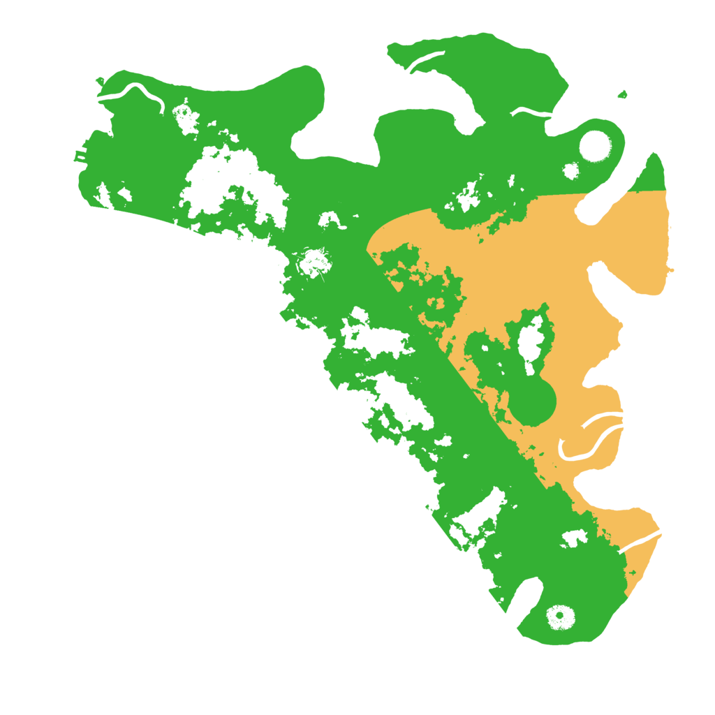 Biome Rust Map: Procedural Map, Size: 4000, Seed: 2070942043