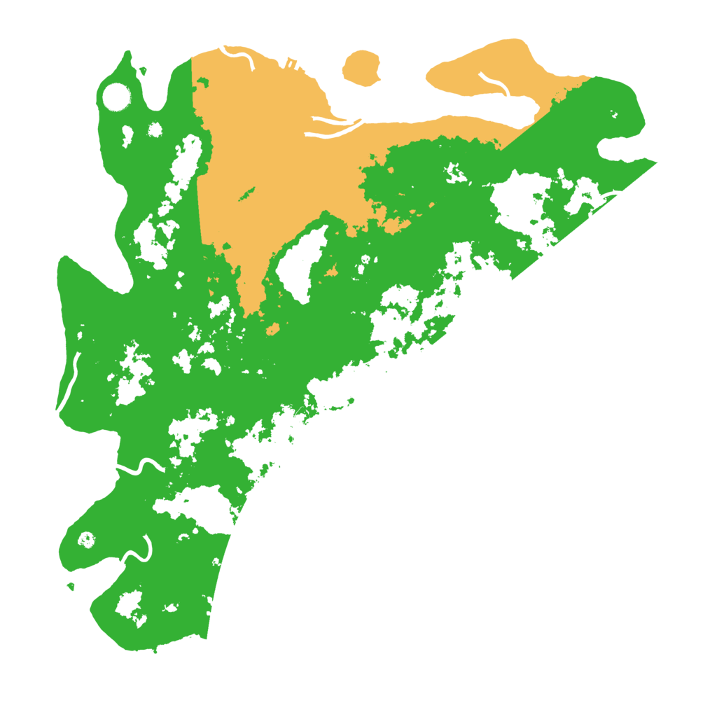Biome Rust Map: Procedural Map, Size: 4500, Seed: 6230594