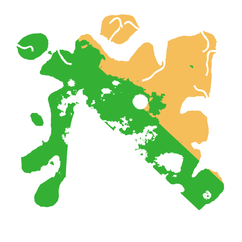 Biome Rust Map: Procedural Map, Size: 3000, Seed: 92655