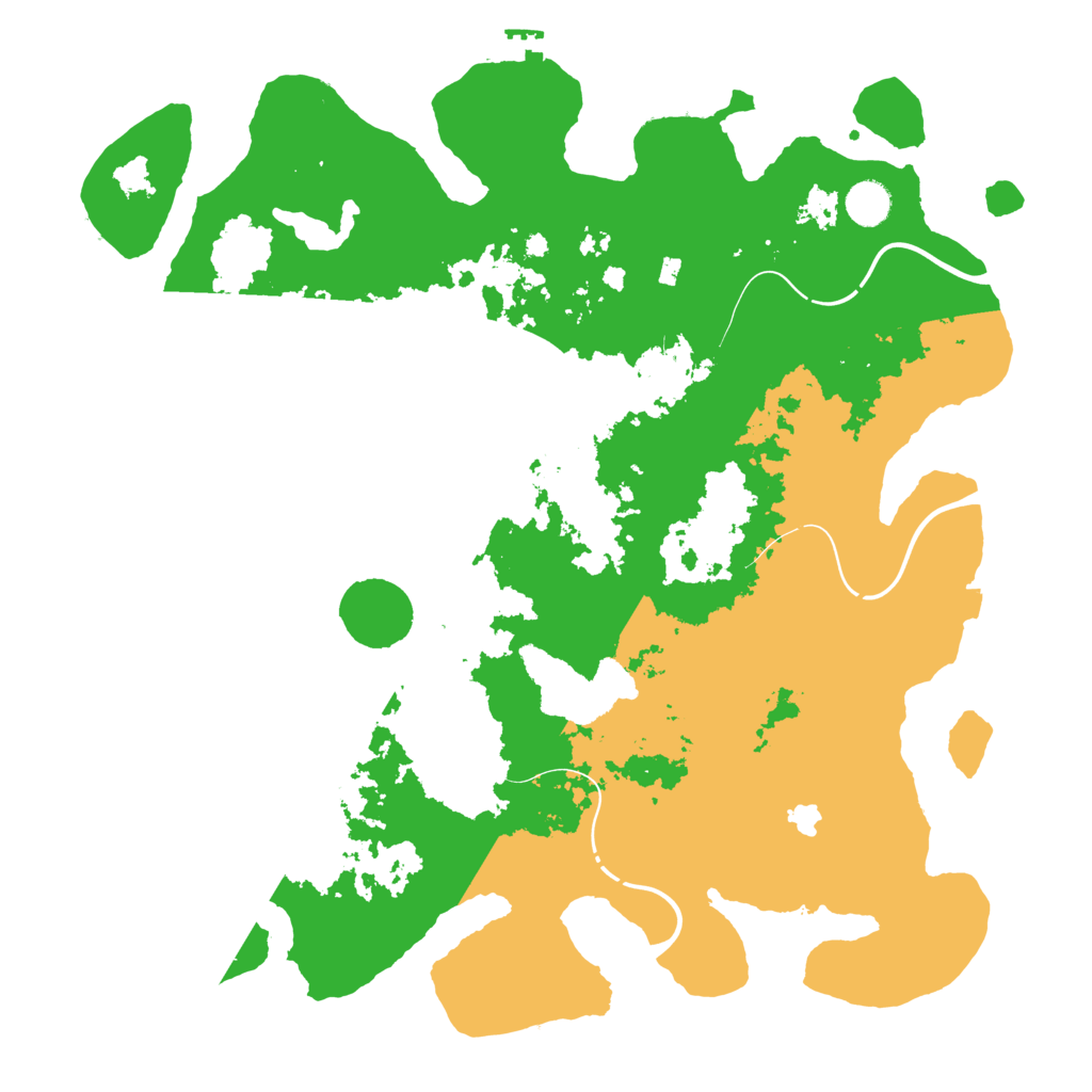 Biome Rust Map: Procedural Map, Size: 4250, Seed: 1673975053