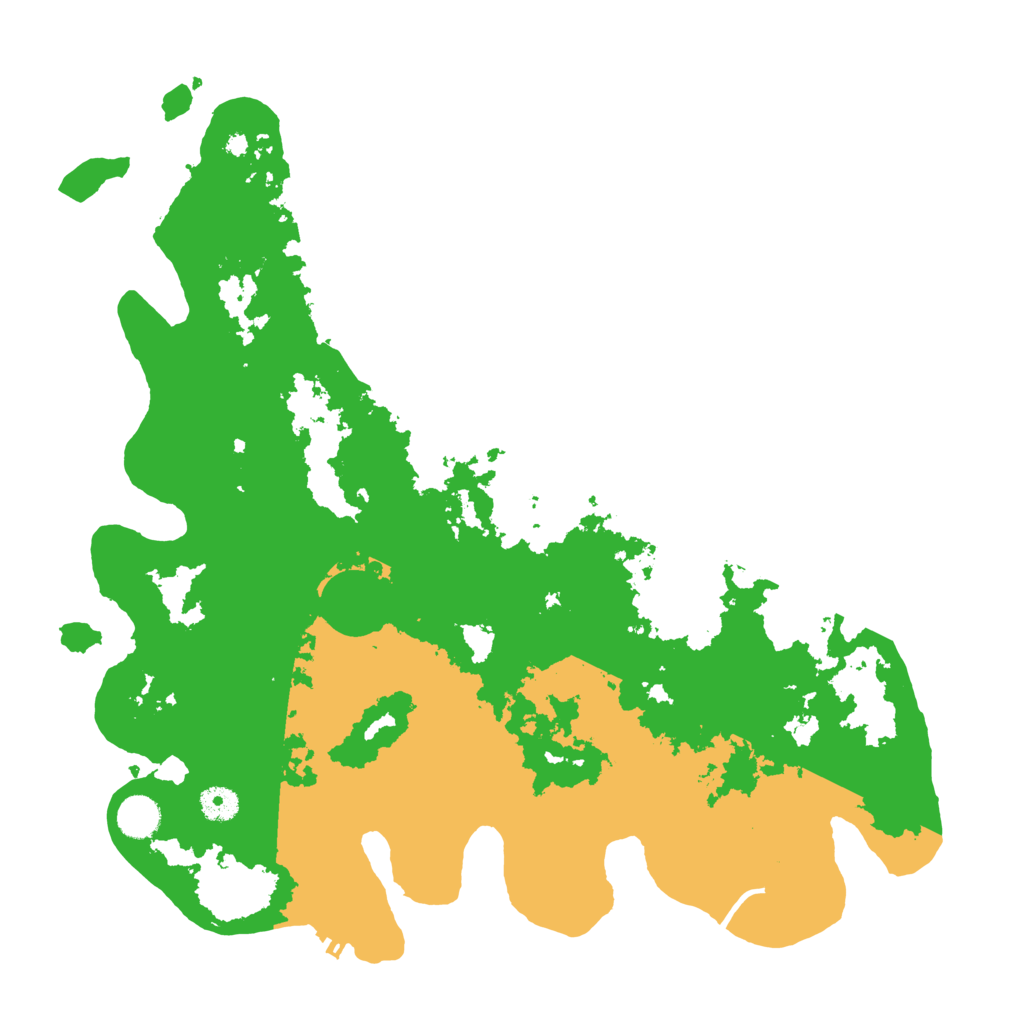 Biome Rust Map: Procedural Map, Size: 4200, Seed: 317503608