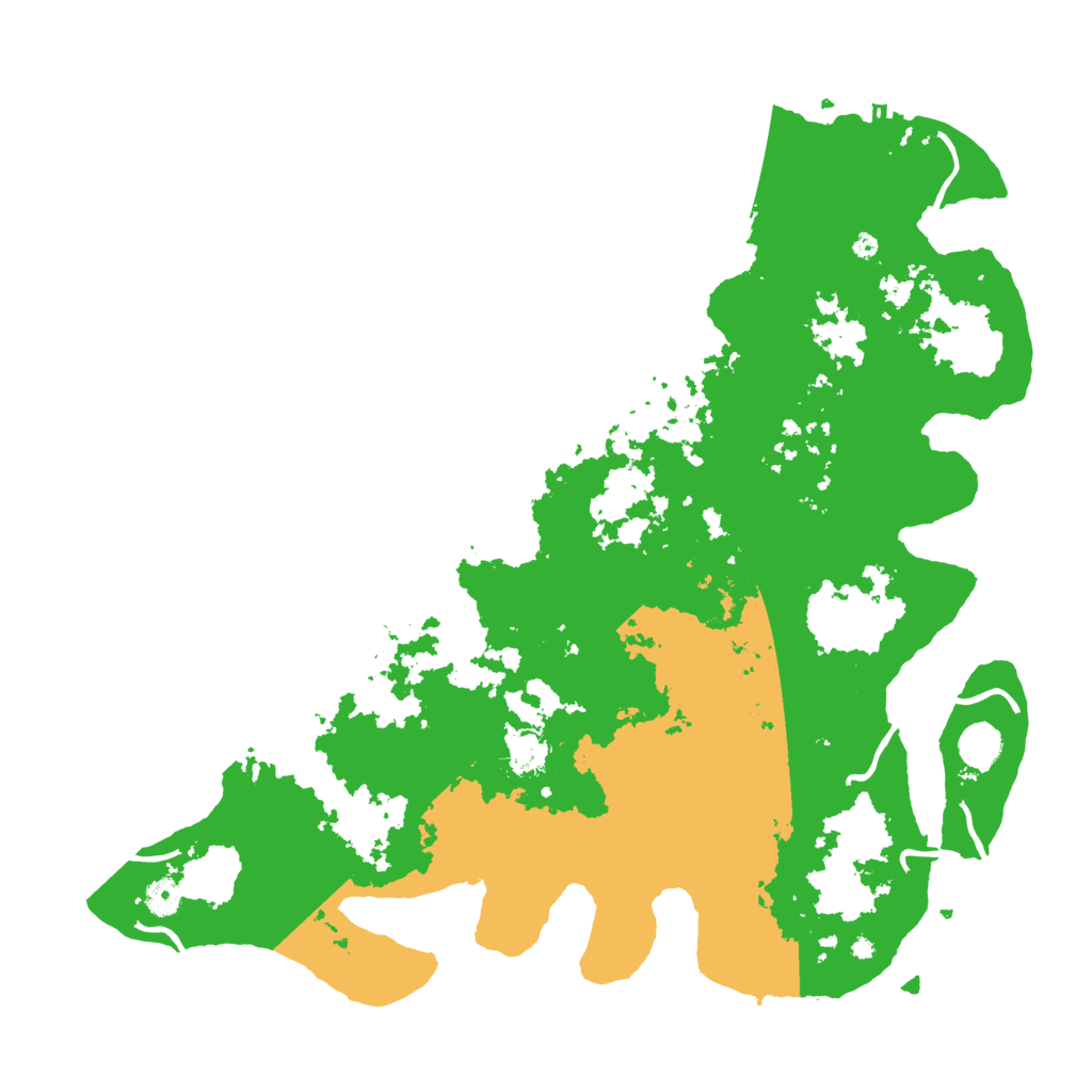 Biome Rust Map: Procedural Map, Size: 4500, Seed: 3355778