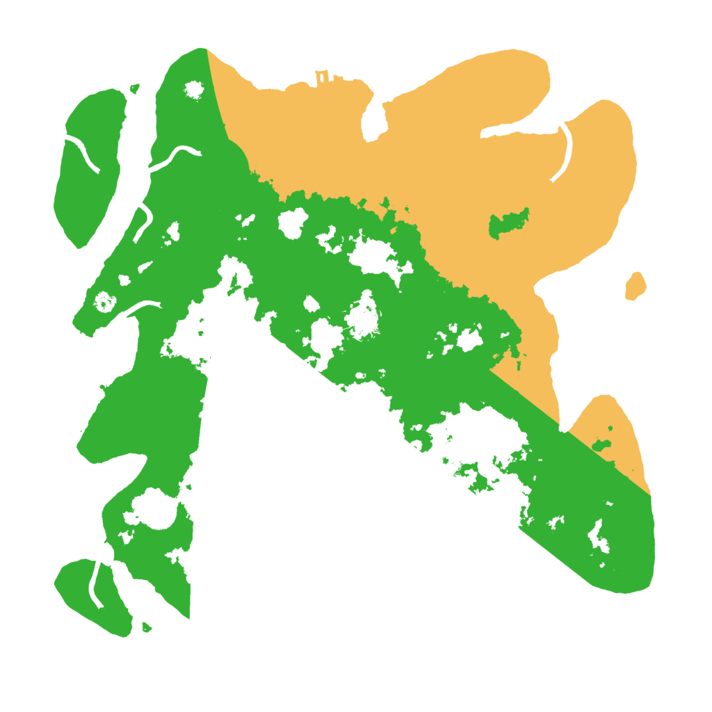 Biome Rust Map: Procedural Map, Size: 3500, Seed: 62140427