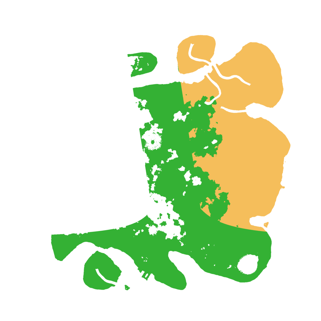 Biome Rust Map: Procedural Map, Size: 3000, Seed: 281825311