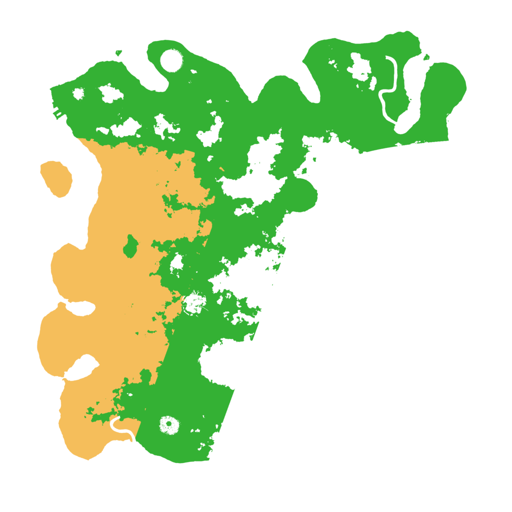 Biome Rust Map: Procedural Map, Size: 4000, Seed: 1929540841