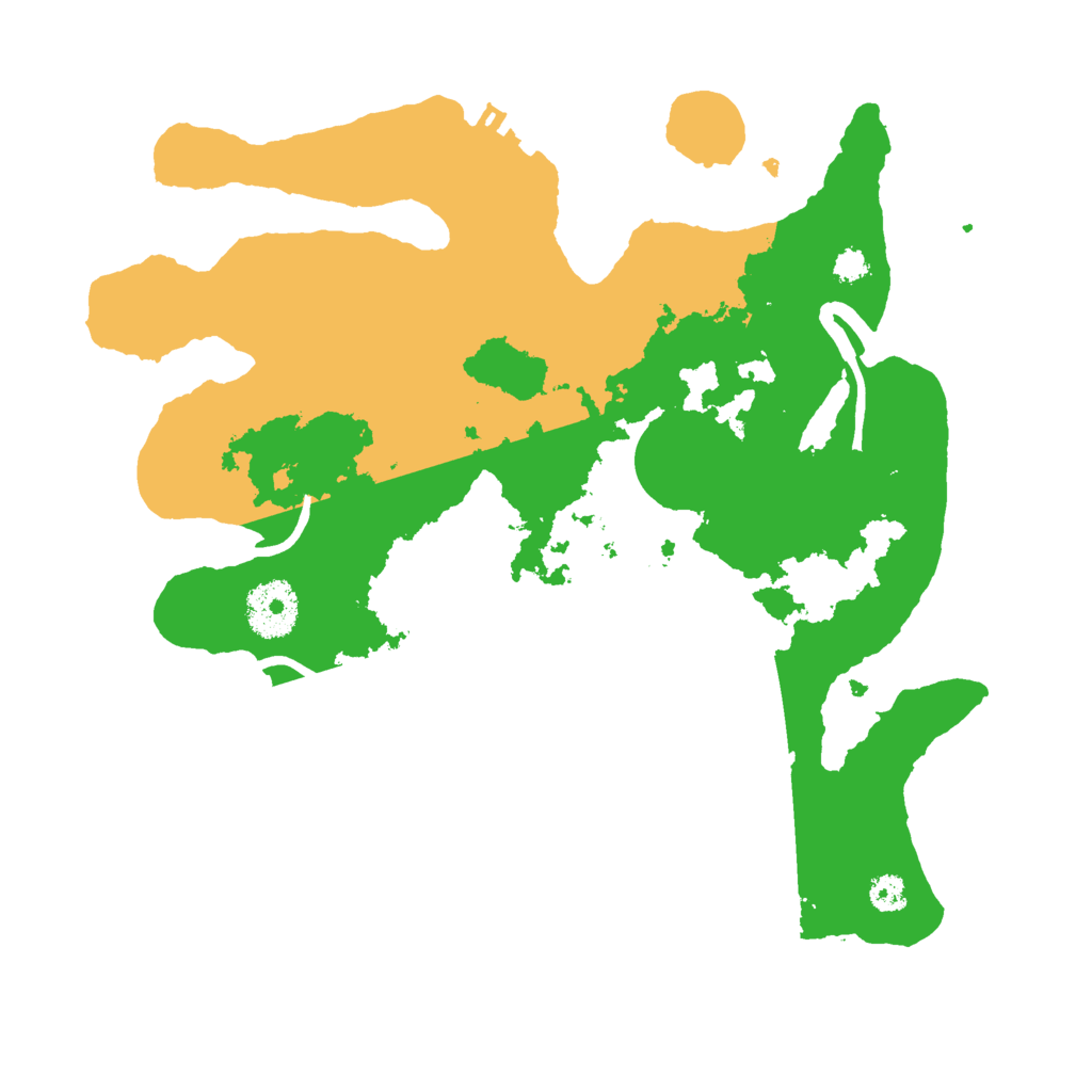 Biome Rust Map: Procedural Map, Size: 3000, Seed: 1867092