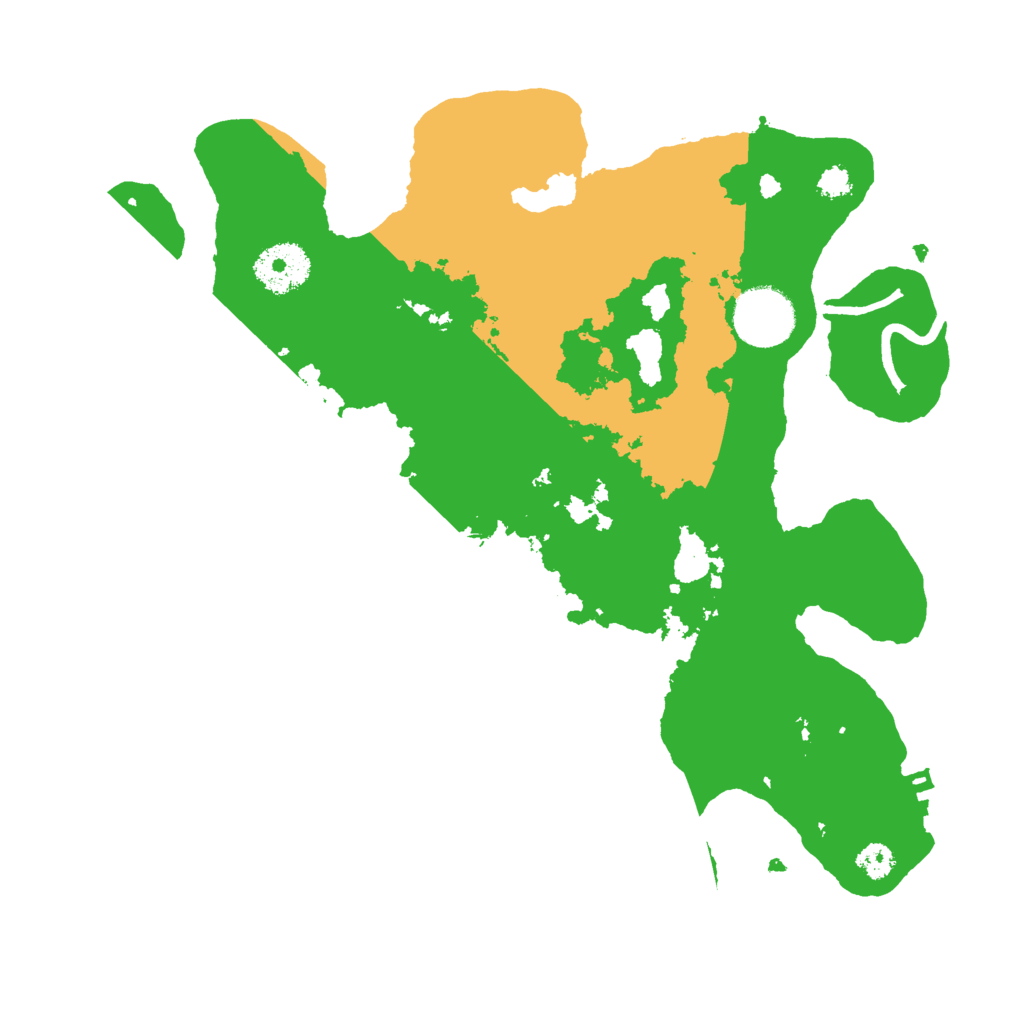 Biome Rust Map: Procedural Map, Size: 3000, Seed: 1609640850