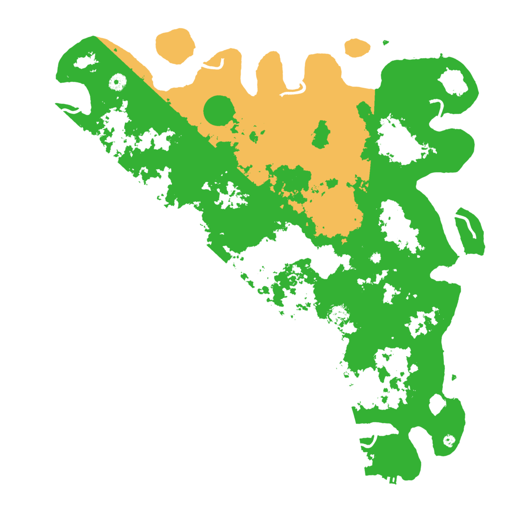 Biome Rust Map: Procedural Map, Size: 4500, Seed: 834861736