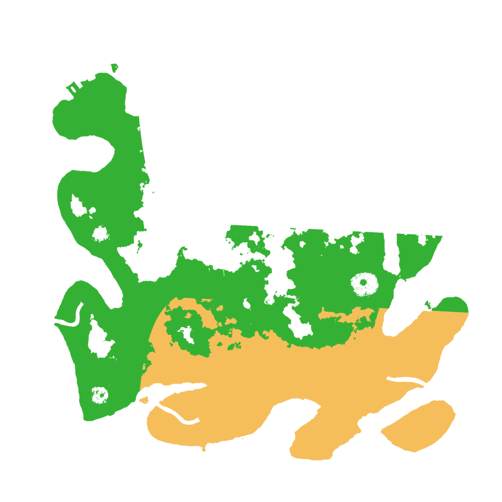 Biome Rust Map: Procedural Map, Size: 3000, Seed: 28233