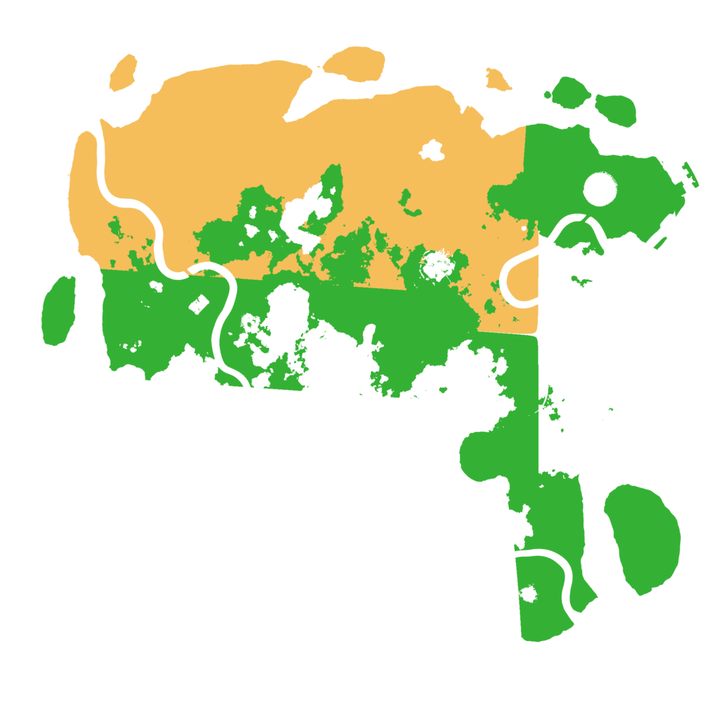 Biome Rust Map: Procedural Map, Size: 4000, Seed: 297449870