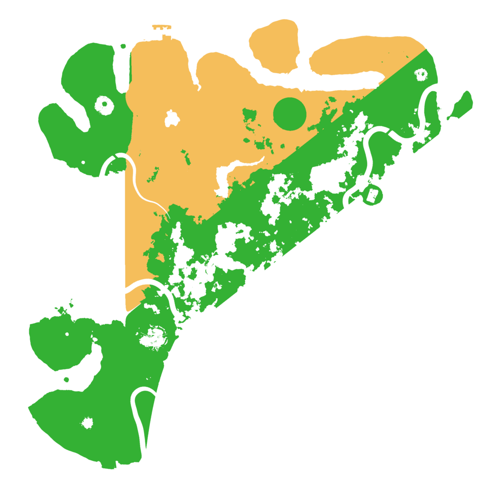 Biome Rust Map: Procedural Map, Size: 4000, Seed: 1095598629