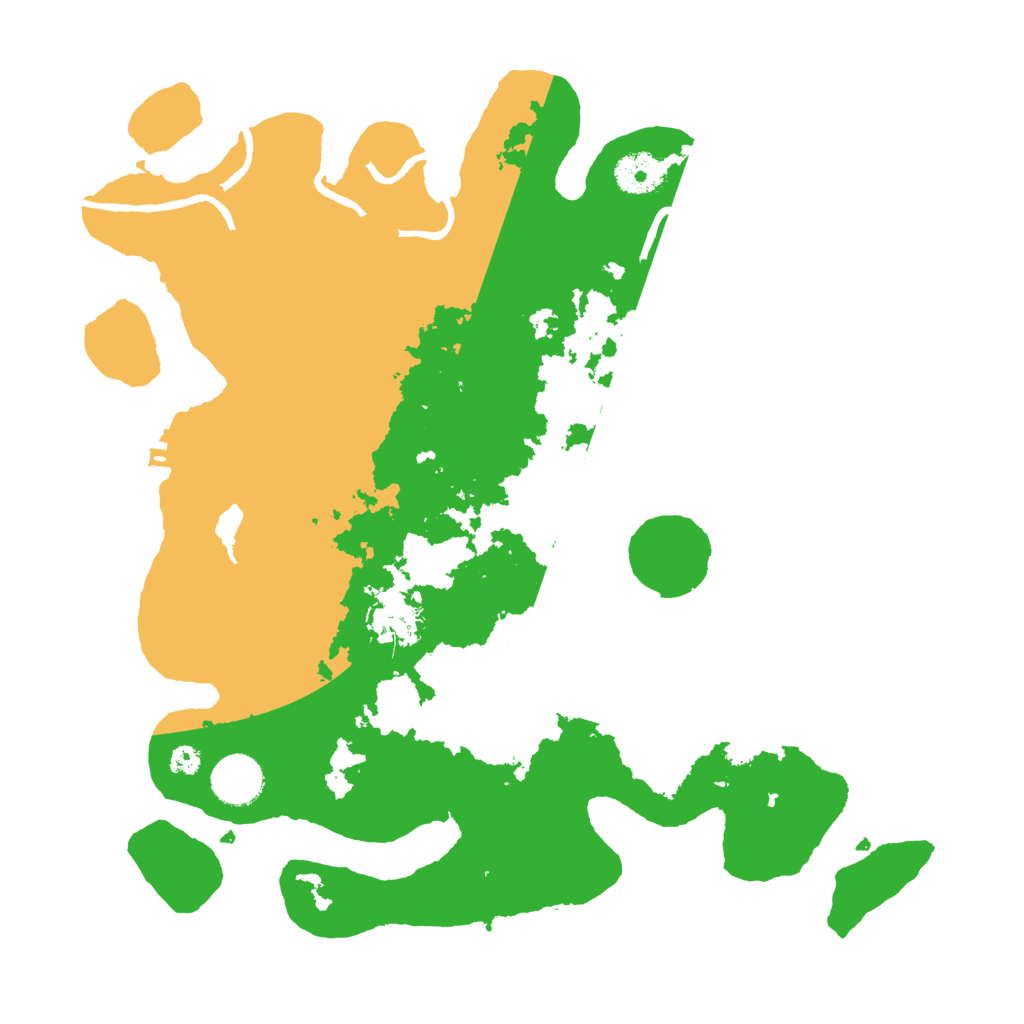 Biome Rust Map: Procedural Map, Size: 3500, Seed: 65054425